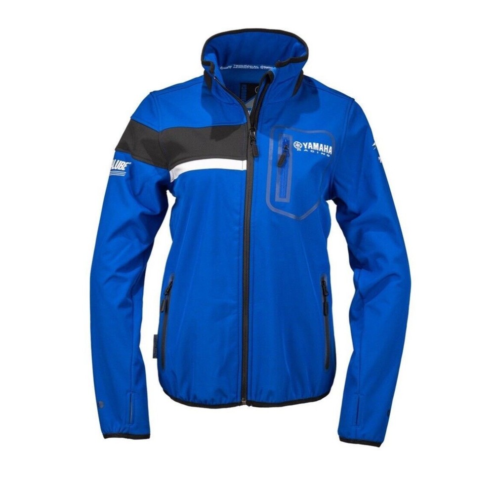 Yamaha Racing Paddock Jacket GYT R Women's Medium Blue